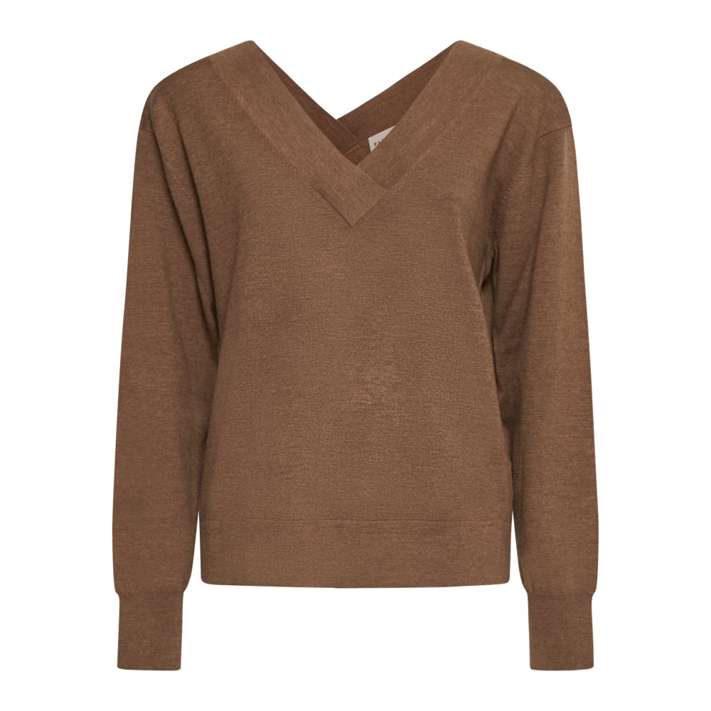 P.a.r.o.s.h. Bruine Sweater Collectie Brown Dames