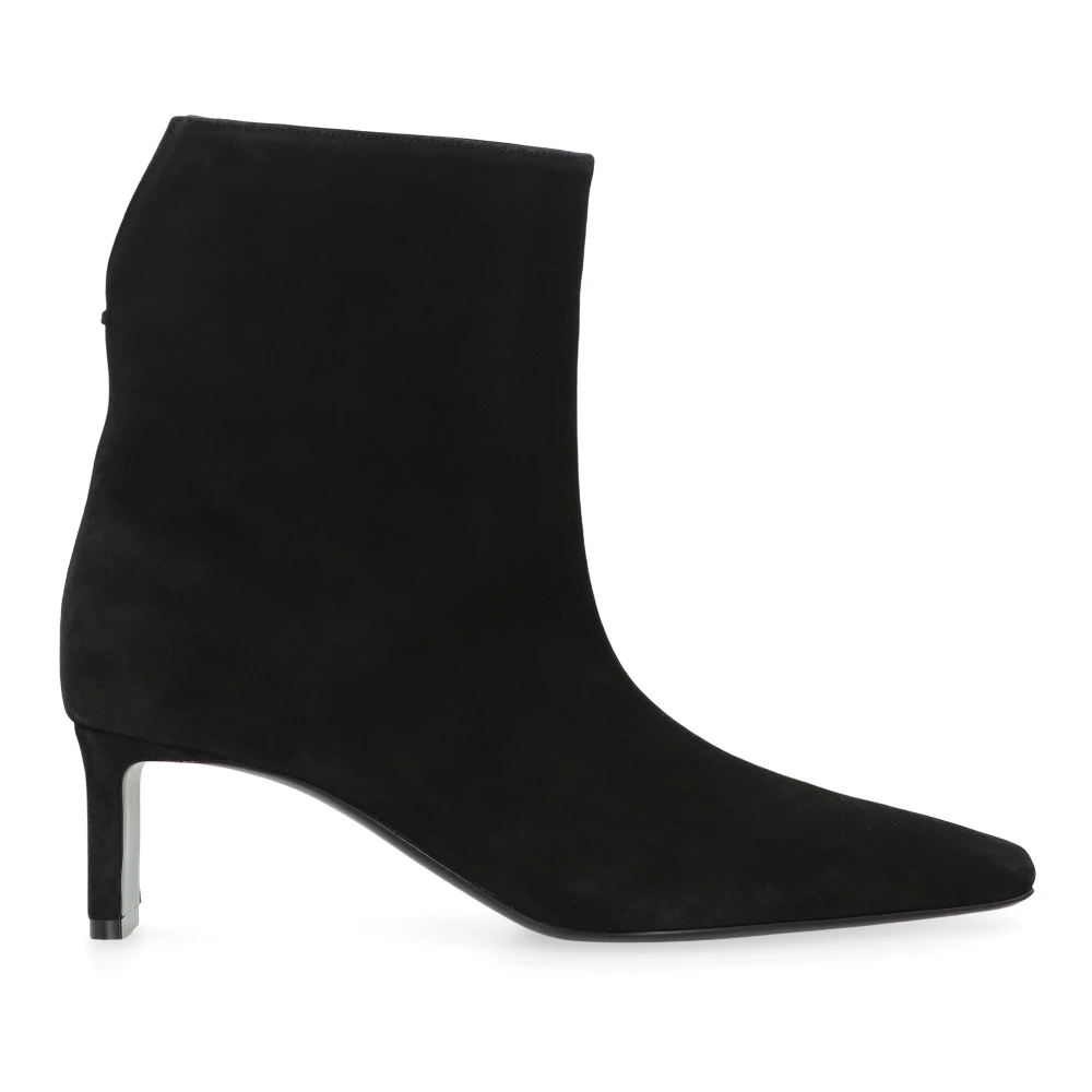 Khaite Women's Black Heeled Boots, 5 Uk, Ona Ankle Boot