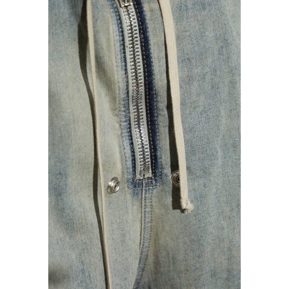 Rick Owens Geth Belas Jeans Blue Dames