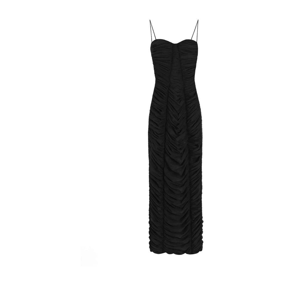 Dolce & Gabbana Elegante Zwarte Jurk voor Vrouwen Black Dames