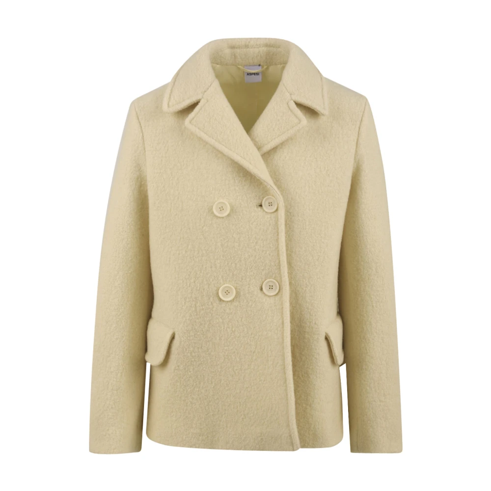 Coats > Double-Breasted Coats - - Aspesi - Modalova