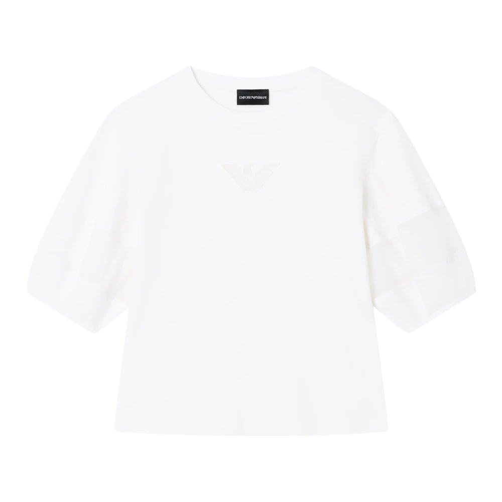 Emporio Armani Mujer Blanco Camisetas, Talla: L