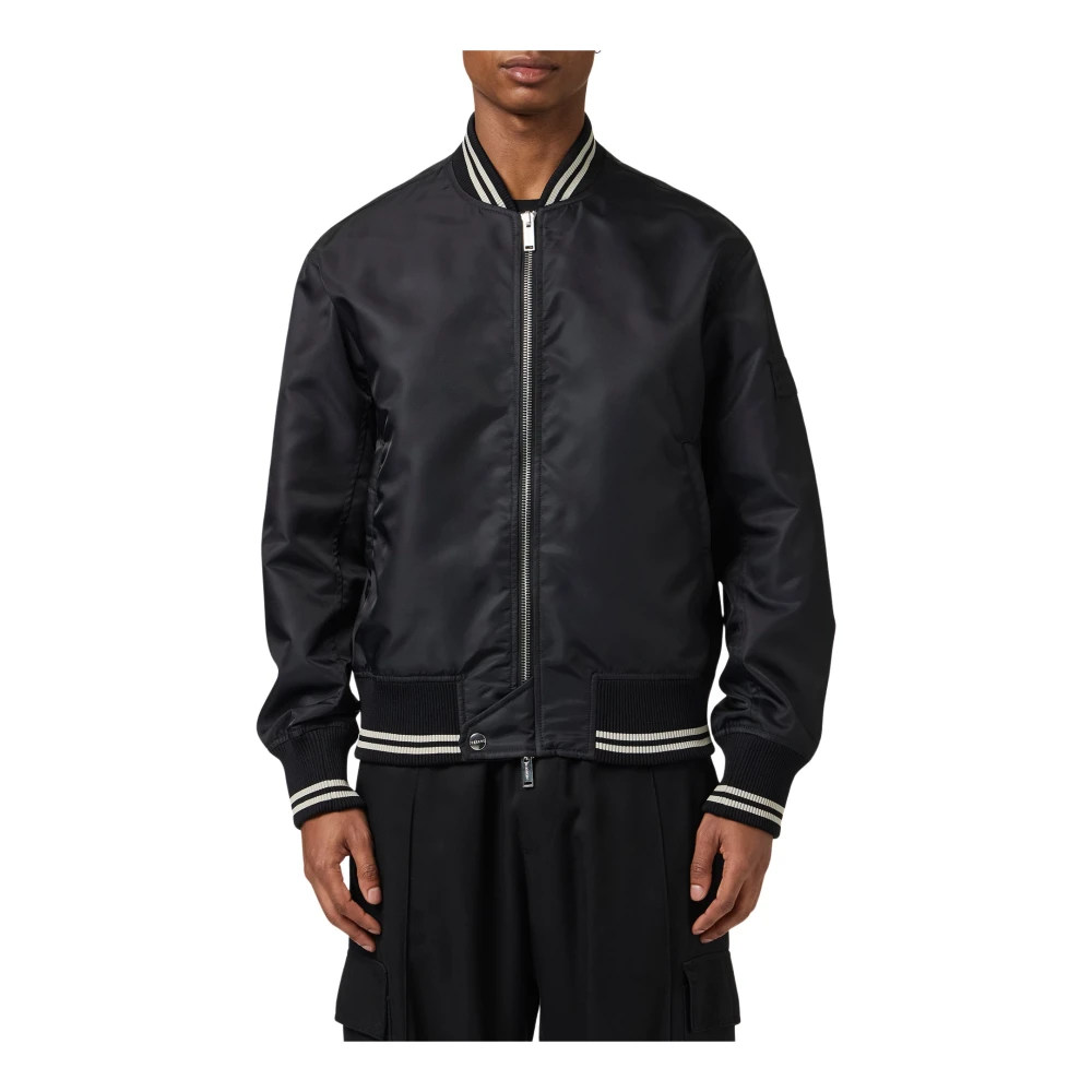 Iceberg Regular-fit zwart jack van polyester met GRS-certificering Black Heren