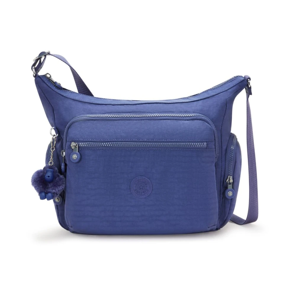 Kipling Schoudertas Gabbie met meerdere zakken Blue Dames