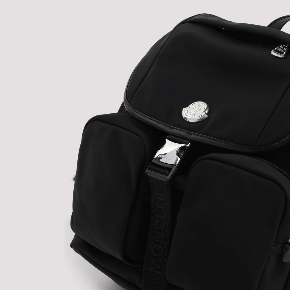 Moncler Zwarte Bucket Bag & Rugzak Black Dames