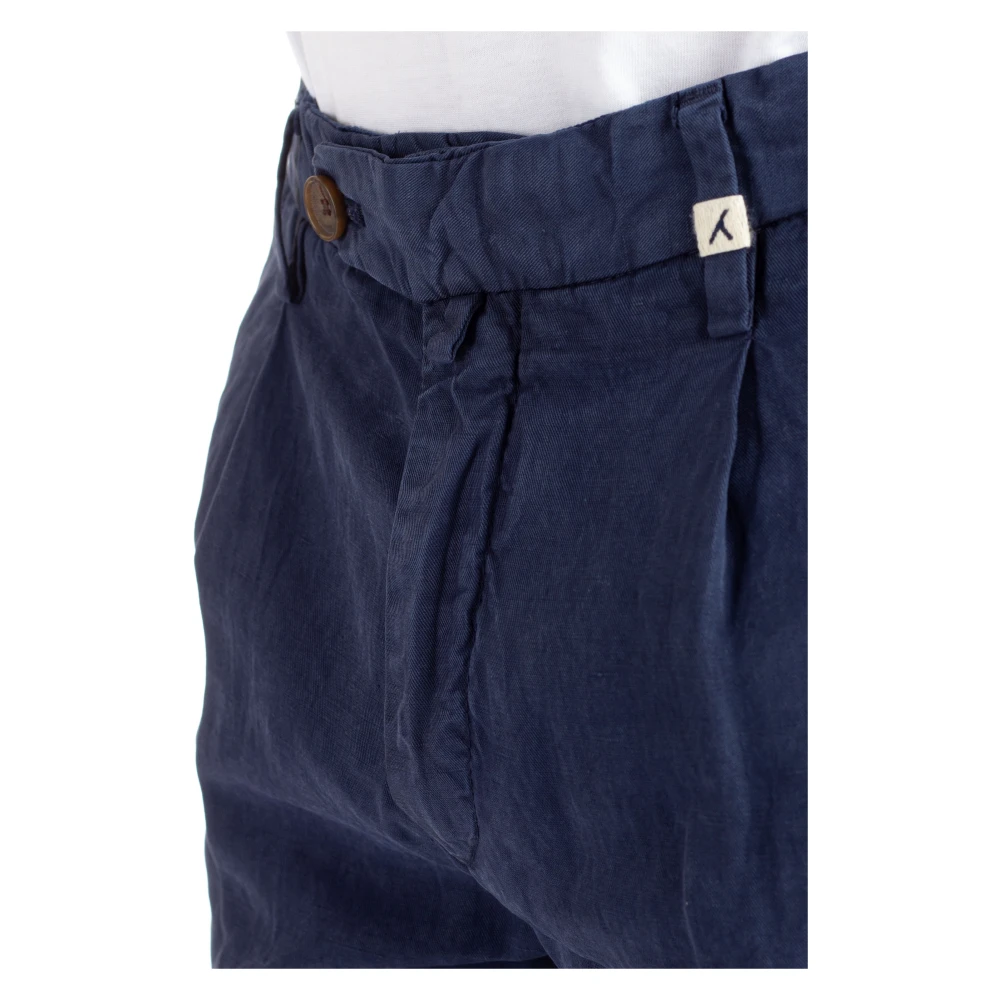 Myths Trousers Blue Heren