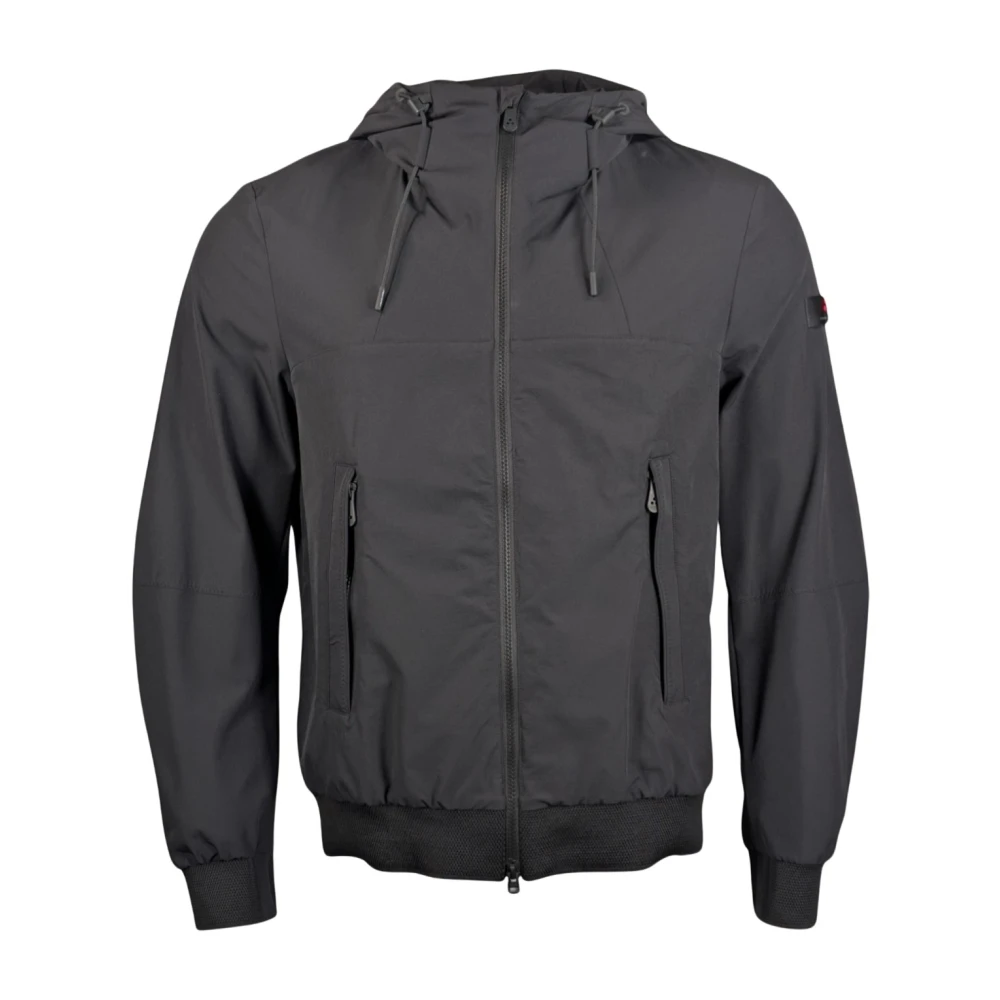 Peuterey Men's Black Light Jackets, L, Uyapo Jacket