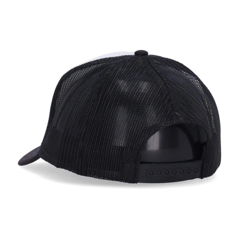 Market Gestructureerde Trucker Hat Wit Zwart Multicolor Heren