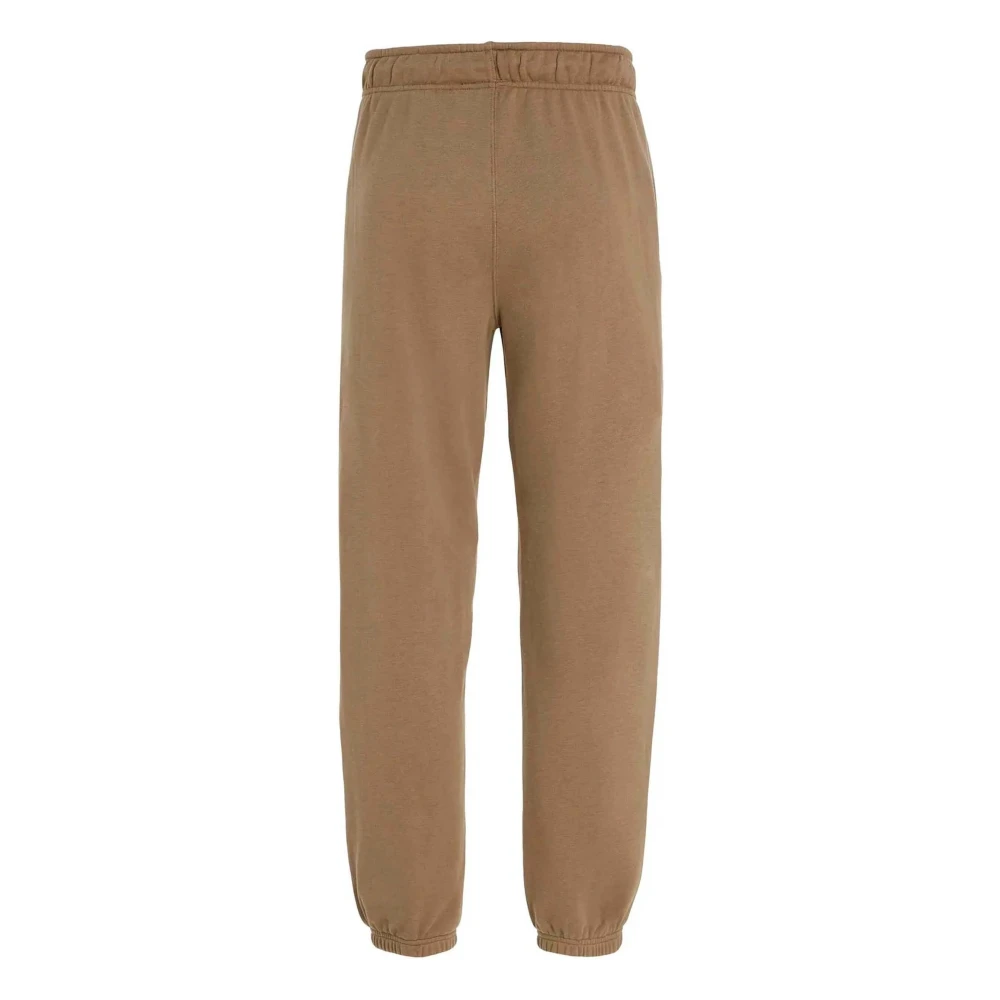 Calvin Klein Comfortabele en stijlvolle gebreide broek Brown Heren