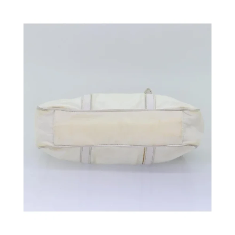 Prada Vintage Pre-owned Nylon prada-bags White Dames