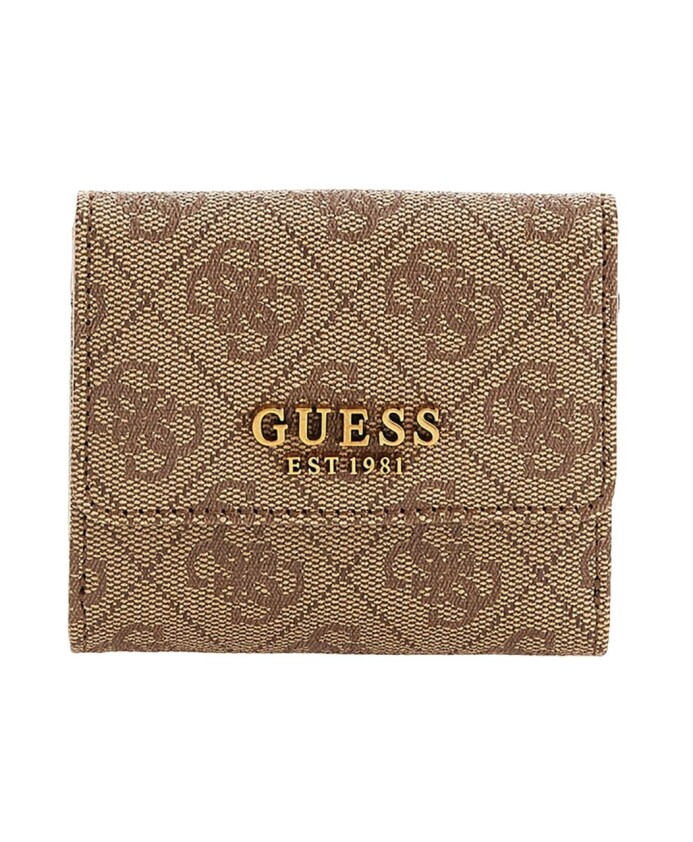 Portafoglio Donna Sintetico Beige, Guess