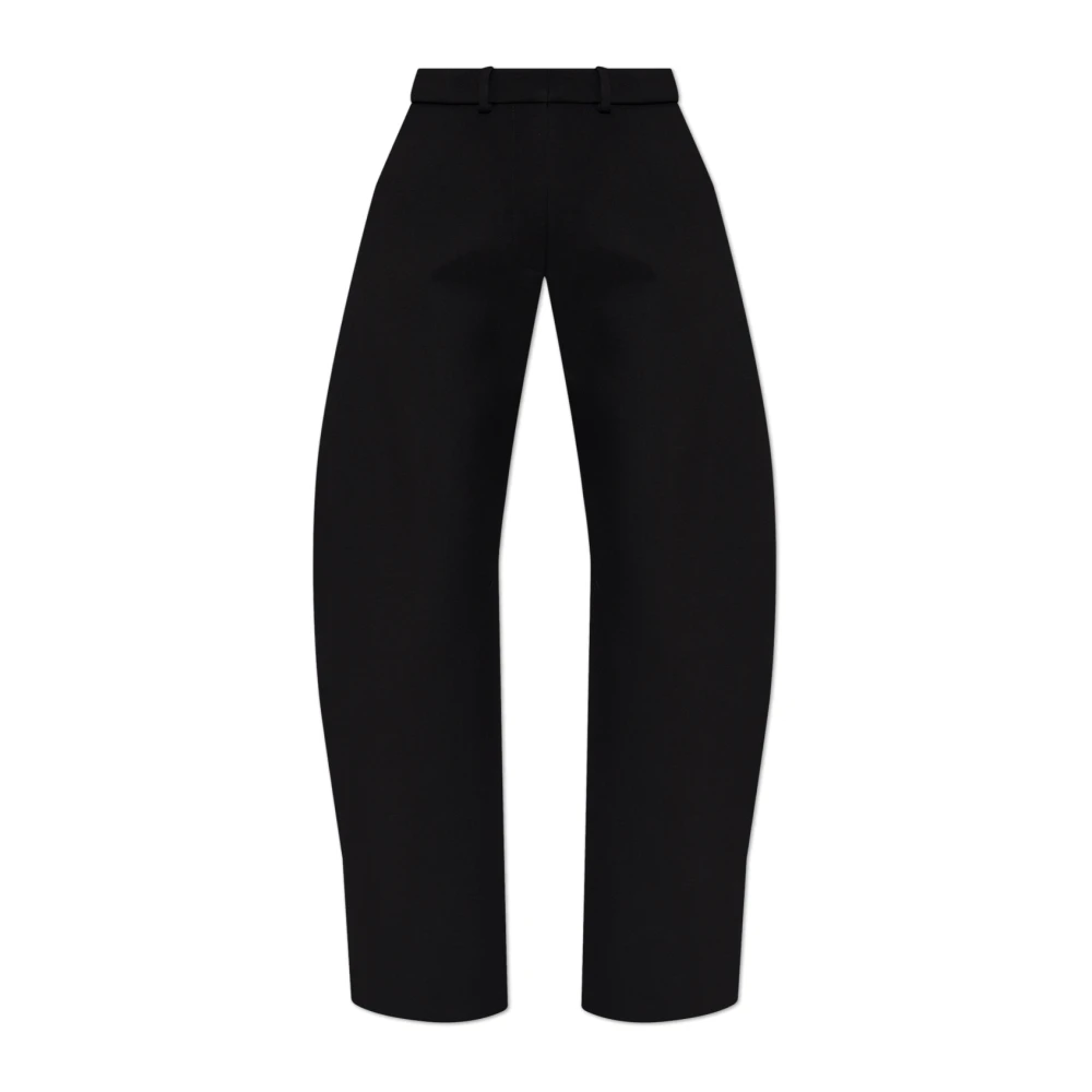 Alaïa Wollen broek Black Dames