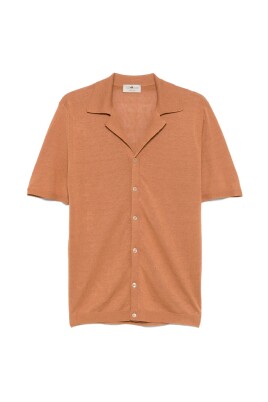 camel-brown-button-up-shirt