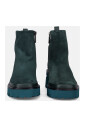 bottes-vertes-en-daim-a-plateforme