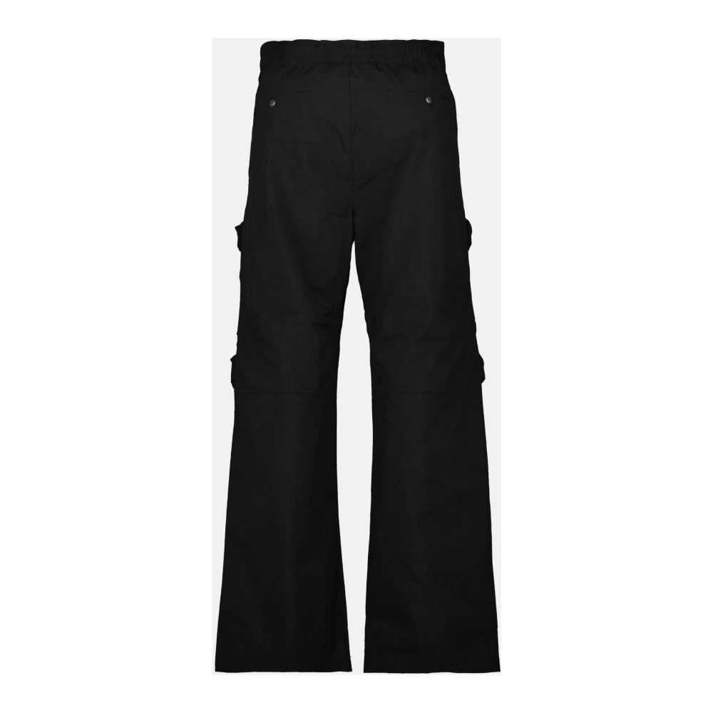 Diesel Cargo Broek P-Danzel Zwart Nylon Black Heren