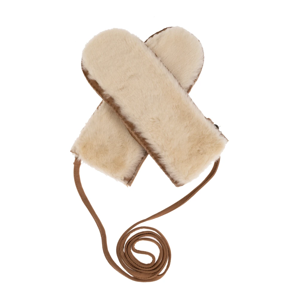 Ugg Suède handschoenen Beige Dames