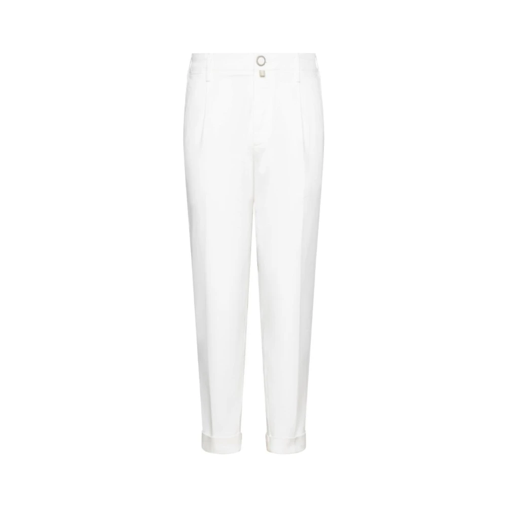 Jacob Cohën Hombre Blanco - Cropped Trousers - Trousers - W36
