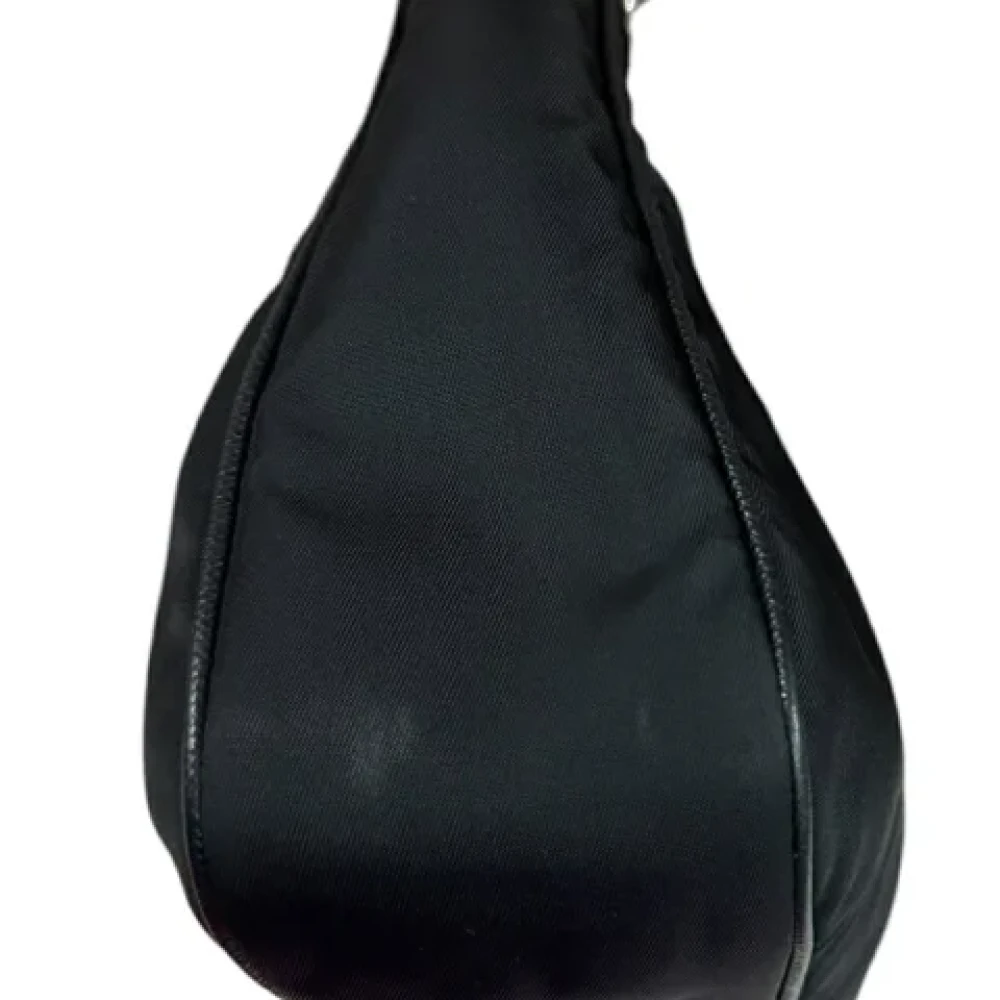 Prada Vintage Pre-owned Nylon prada-bags Black Dames