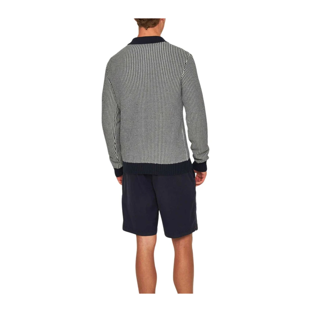 Orlebar Brown Katoenen keper nachtblauwe broek Blue Heren
