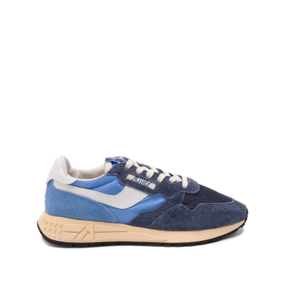 Autry Men's Blue Reelwind Low Sneakers