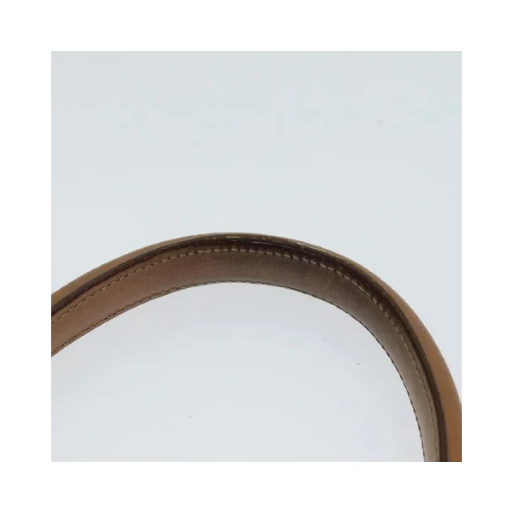 Celine Vintage Pre-owned Canvas handbags Beige Dames