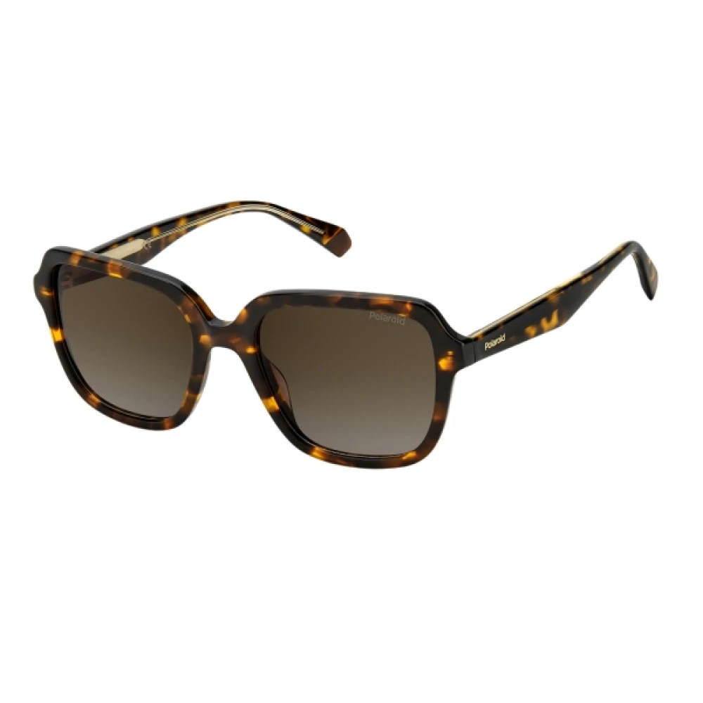 Polaroid Women's Brown Acetate Woman's Sunglass