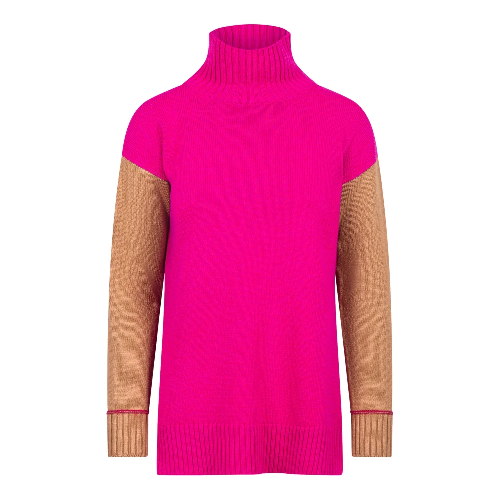 Maliparmi Stijlvolle Sweaters Collectie Pink Dames