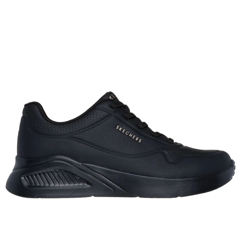 Skechers Donna Noir Sneakers Da Uno Lite-Lite - Immagine 2