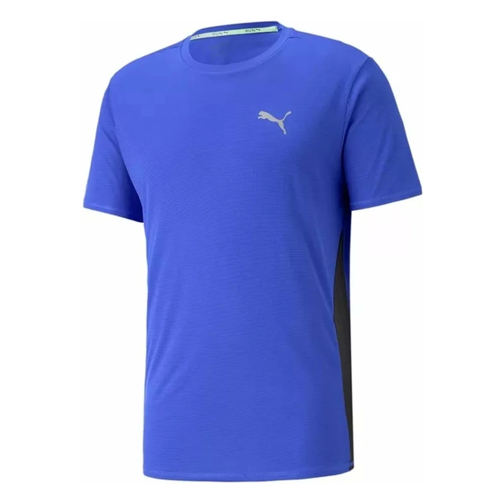 Puma Hardloop Favoriete T-shirt Blue Heren