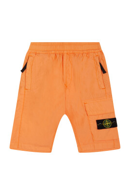 short-cargo-orange-avec-patch-logo