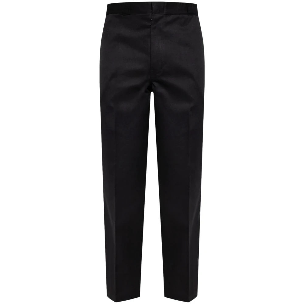 Maison Margiela Zwarte Chino Broek Skater Stof Black Heren