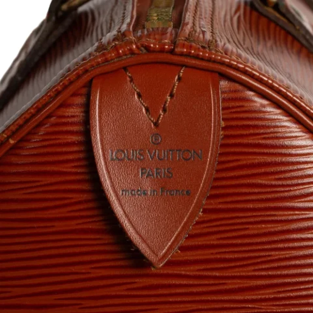 Louis Vuitton Vintage Pre-owned Leather handbags Brown Dames
