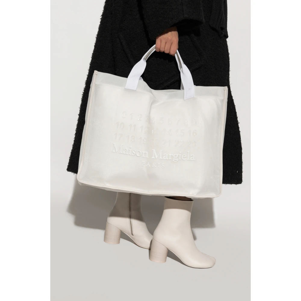 Maison Margiela Grote tas in shopperstijl White Unisex