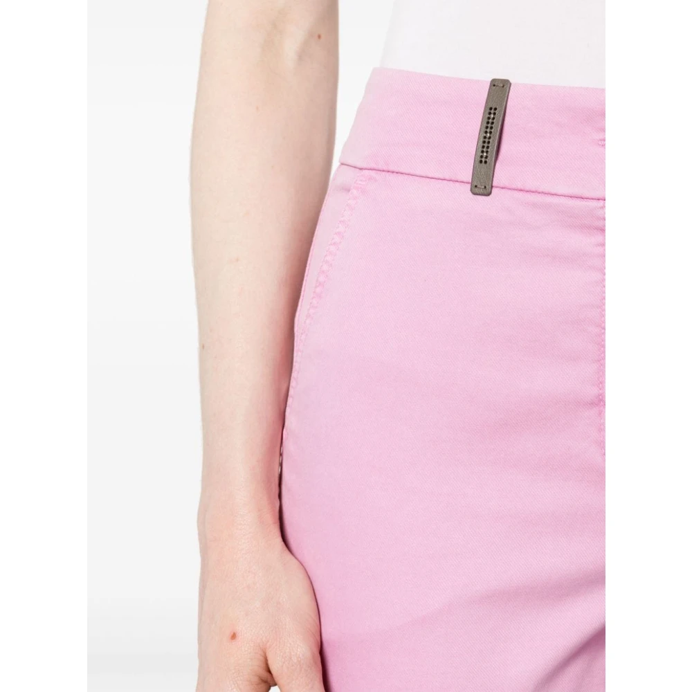PESERICO Trousers Pink Dames