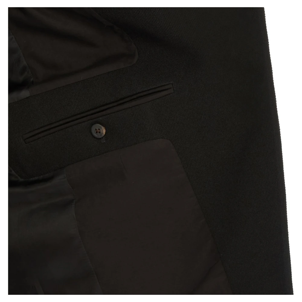 Rick Owens Tatlin Blazer Jacket Black Heren