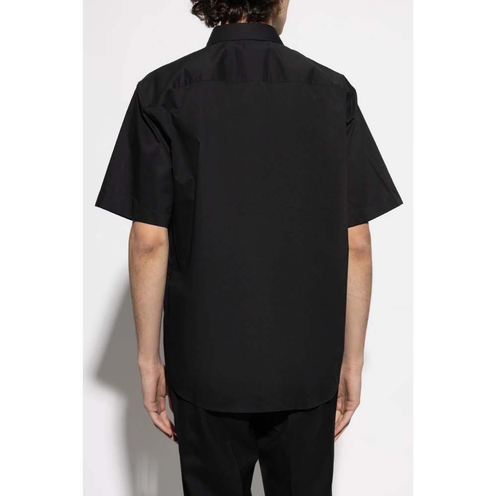 Versace Jeans Couture Shirt met logo Black Heren