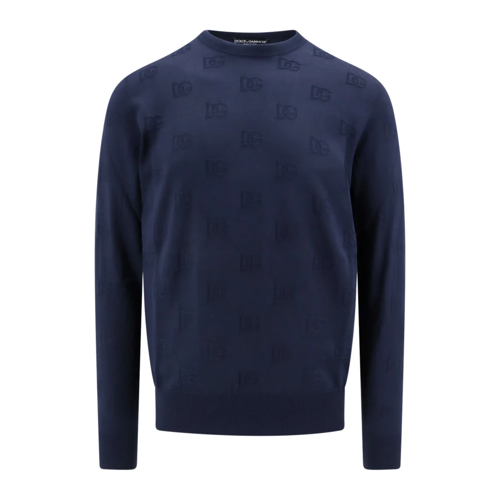Dolce & Gabbana Herren Blau Sweatshirts & Hoodies, Lgröße: