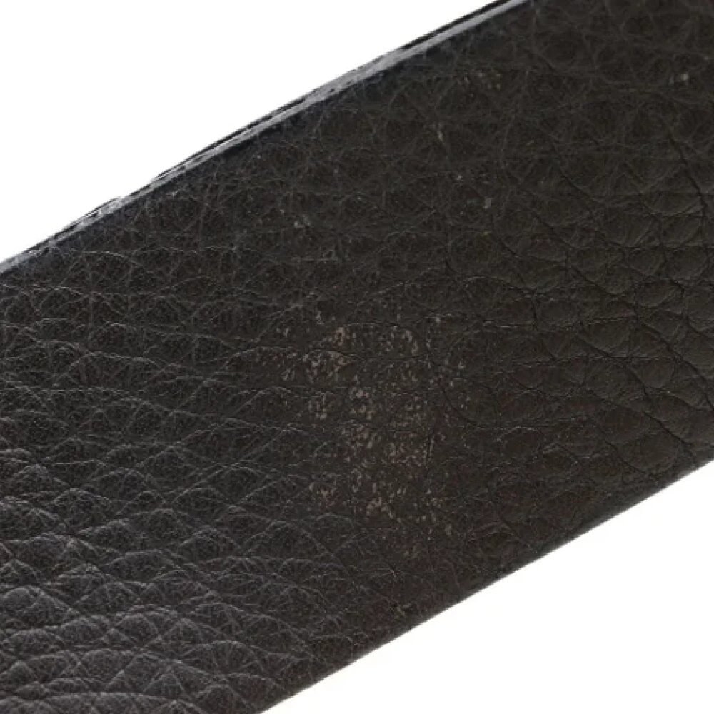 Prada Vintage Pre-owned Leather shoulder-bags Brown Heren
