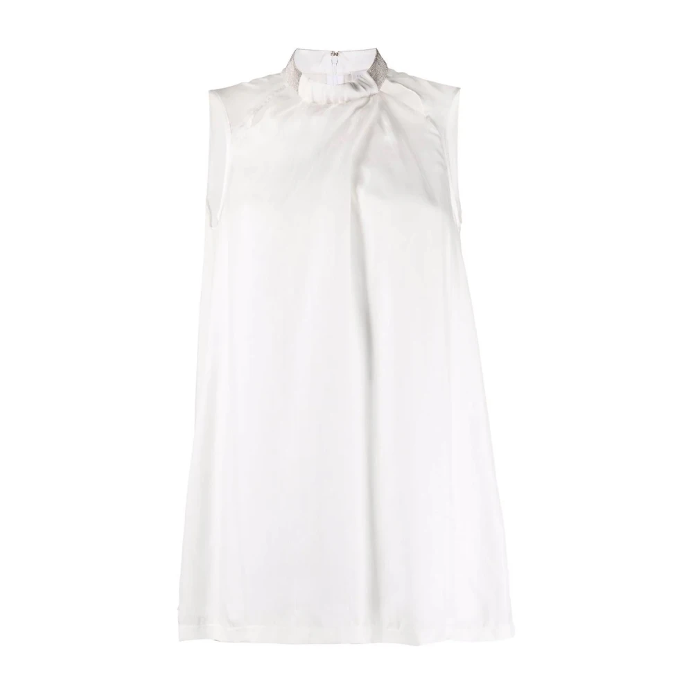 Tops > Sleeveless Tops - - Fabiana Filippi - Modalova