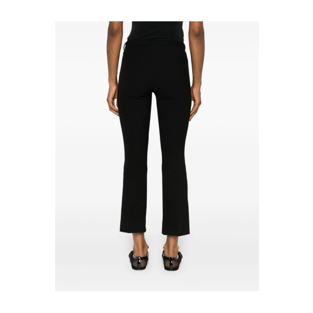 Max Mara Wijde Broek Umanita 005 Black Dames
