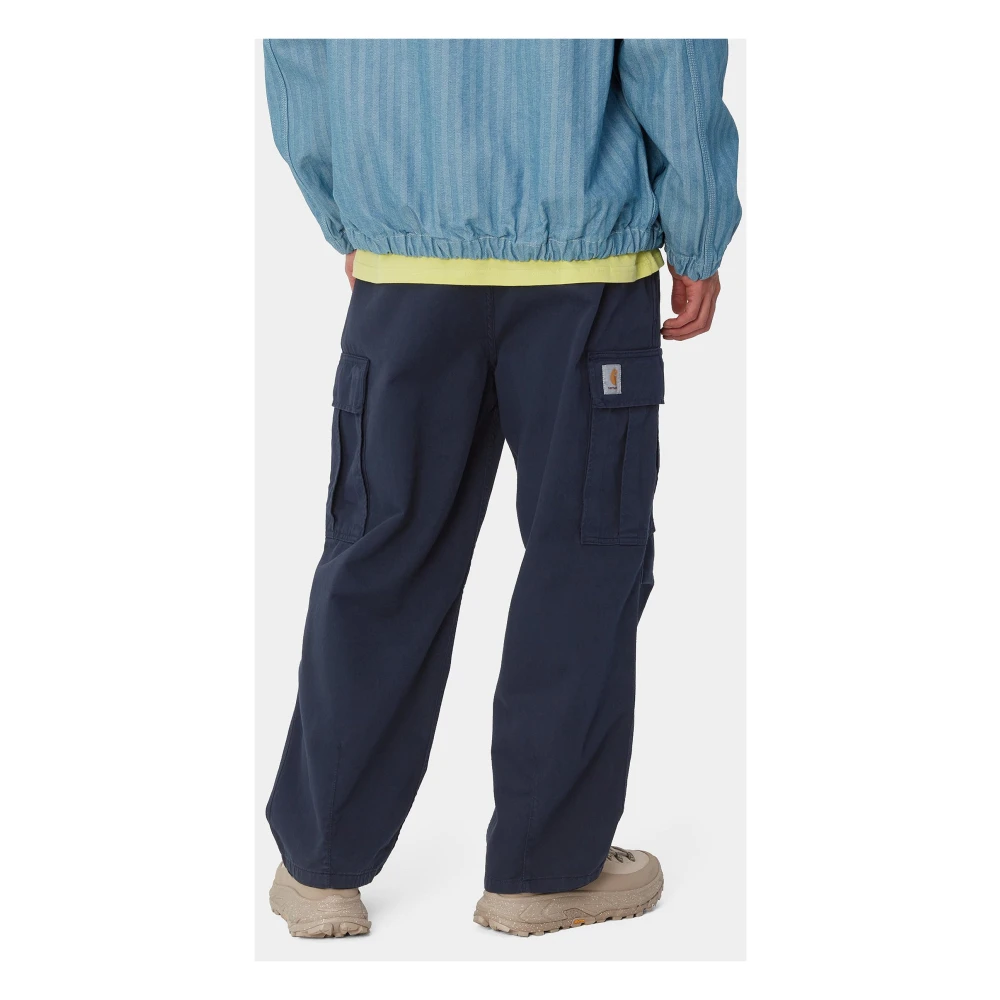 Carhartt WIP Cargo broek met relaxed fit Air Force Blue Heren
