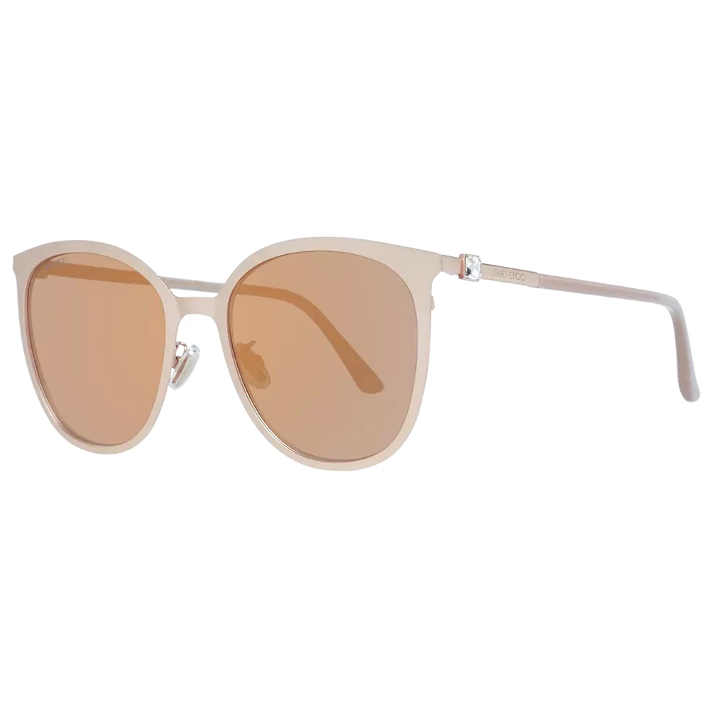 Jimmy Choo Women's Gold Square Sunglasses