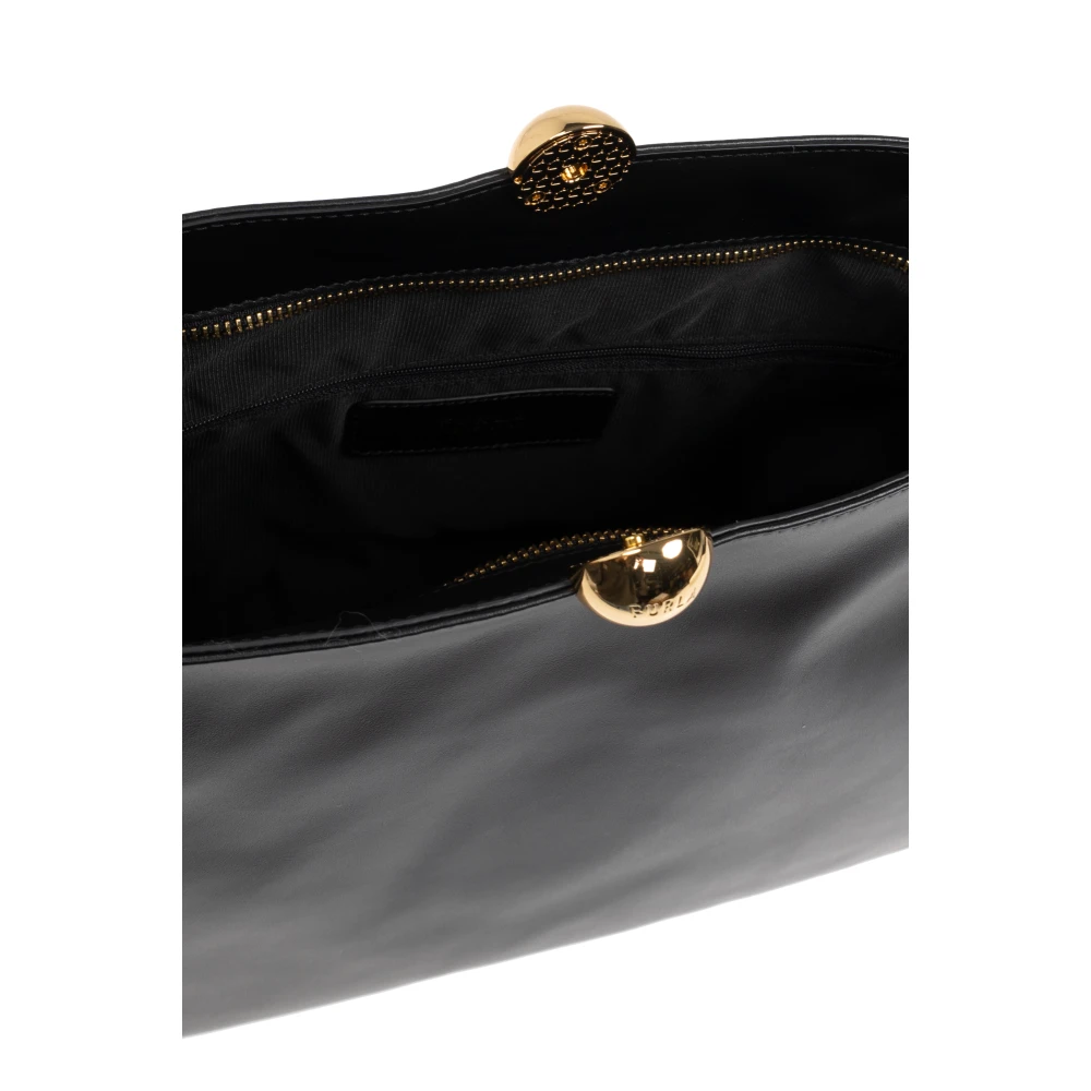Furla Handtas Sfera Soft Medium Black Dames
