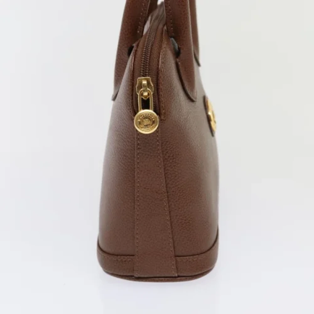 Burberry Vintage Pre-owned Leather handbags Brown Dames