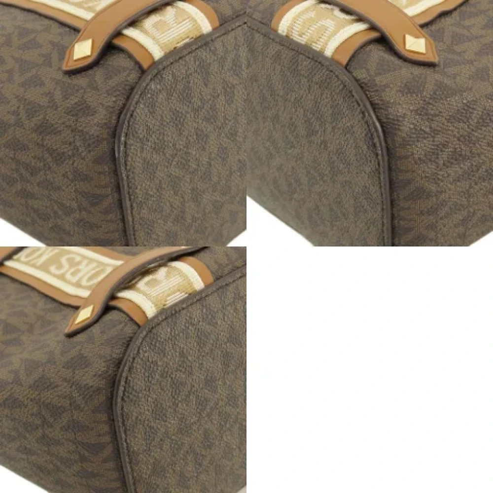 Michael Kors Pre-owned Plastic handbags Brown Dames
