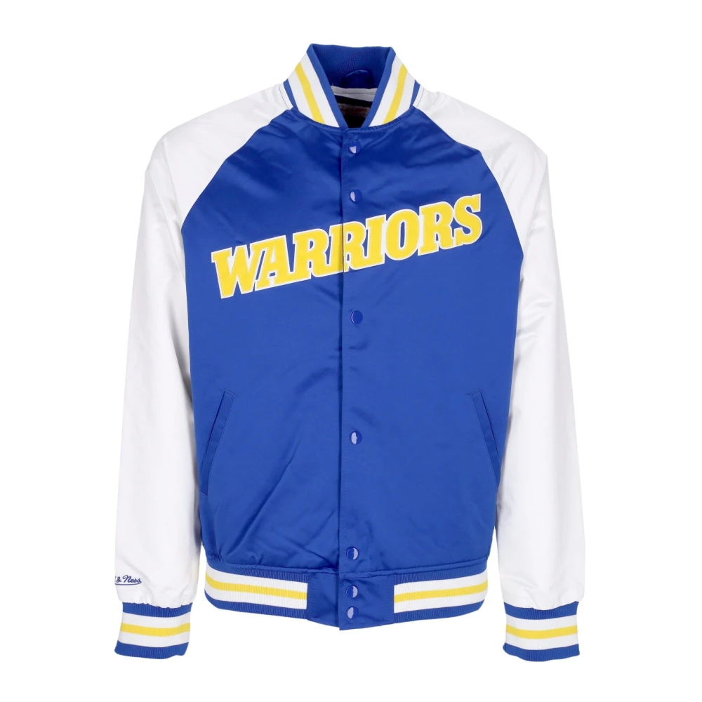 Mitchell & Ness NBA Primetime Bomberjack Blue Heren