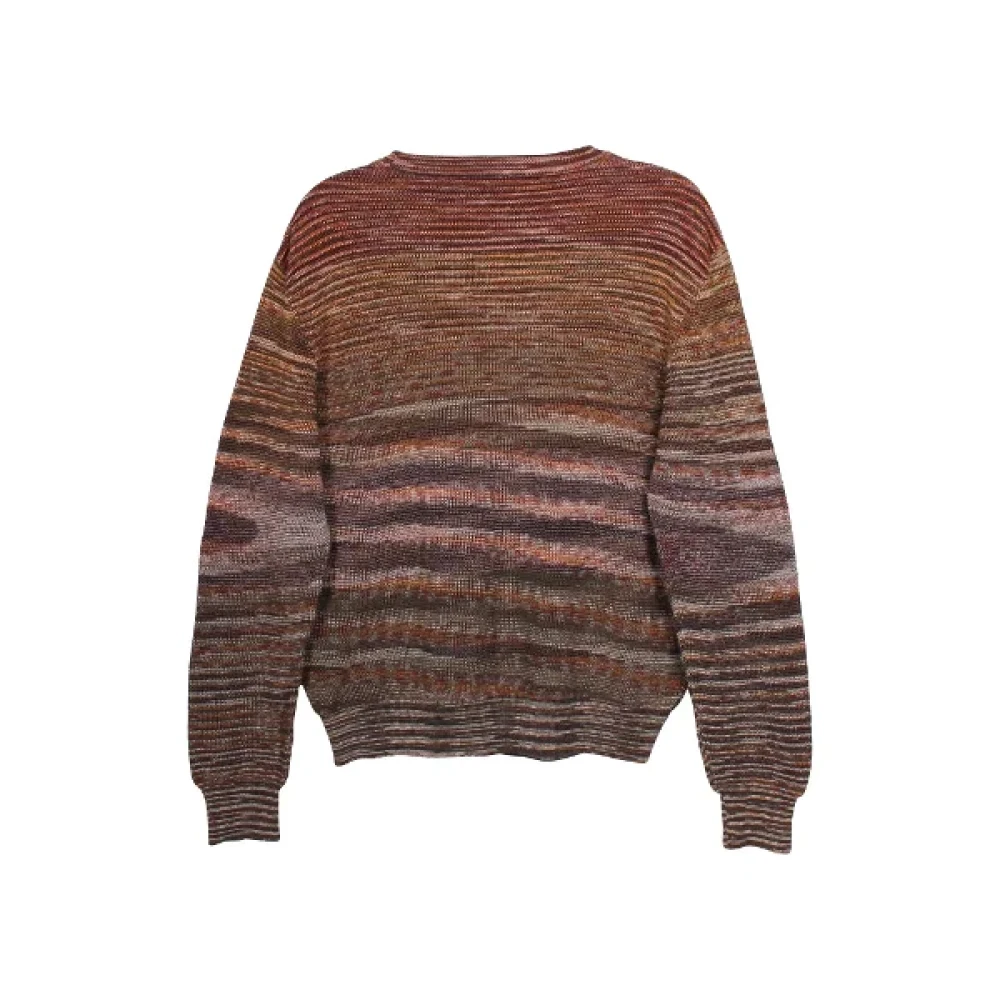 Missoni Pre-owned Cotton tops Brown Dames