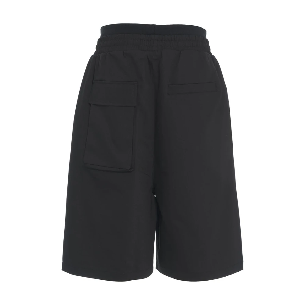 Thom Krom Zwarte Trekkoord Shorts Black Heren