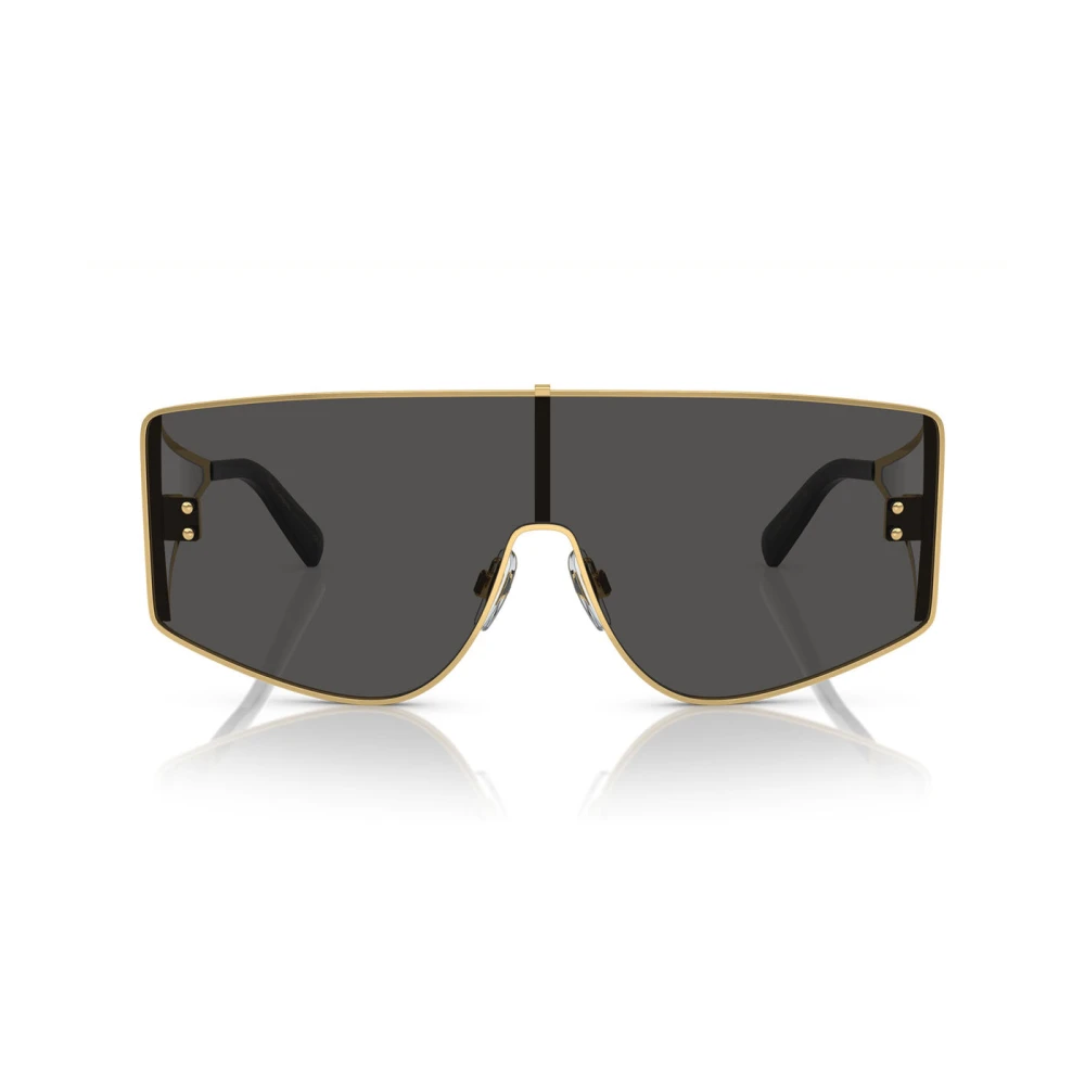 Dolce & Gabbana Sunglasses, Unisex, 44 Mm, Shield Sunglasses Black