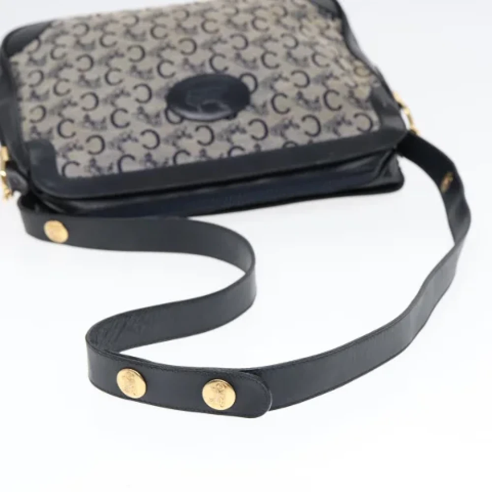 Celine Vintage Pre-owned Canvas celine-bags Blue Dames